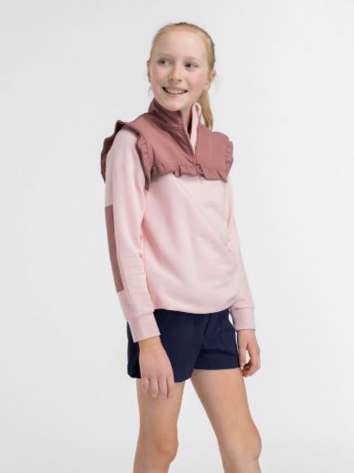 Bilde av WoolLand Moelv sweater brushed fleece RoseSmoke